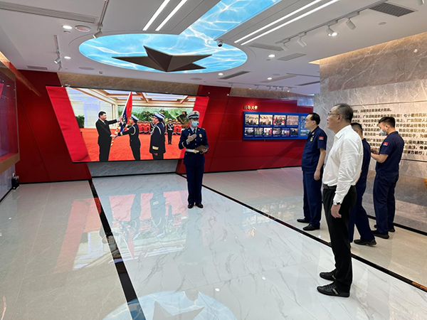 日前天津消防研究所赴廣東省消防救援總隊、深圳消防救援支隊開展調(diào)研交流